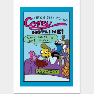 Corey Hotline Posters and Art